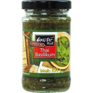 Bazylia tajska siekana w oleju sojowym 100g Exotic Food