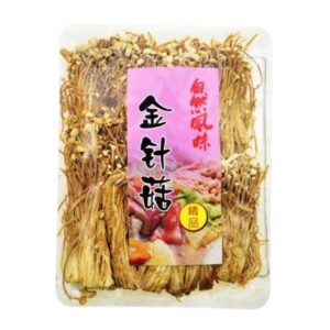 Enoki, suszone złote grzyby 100g