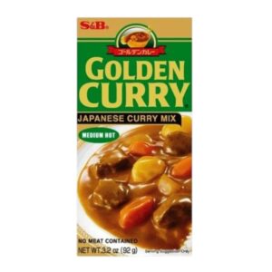 Golden curry medium hot 92g S&B