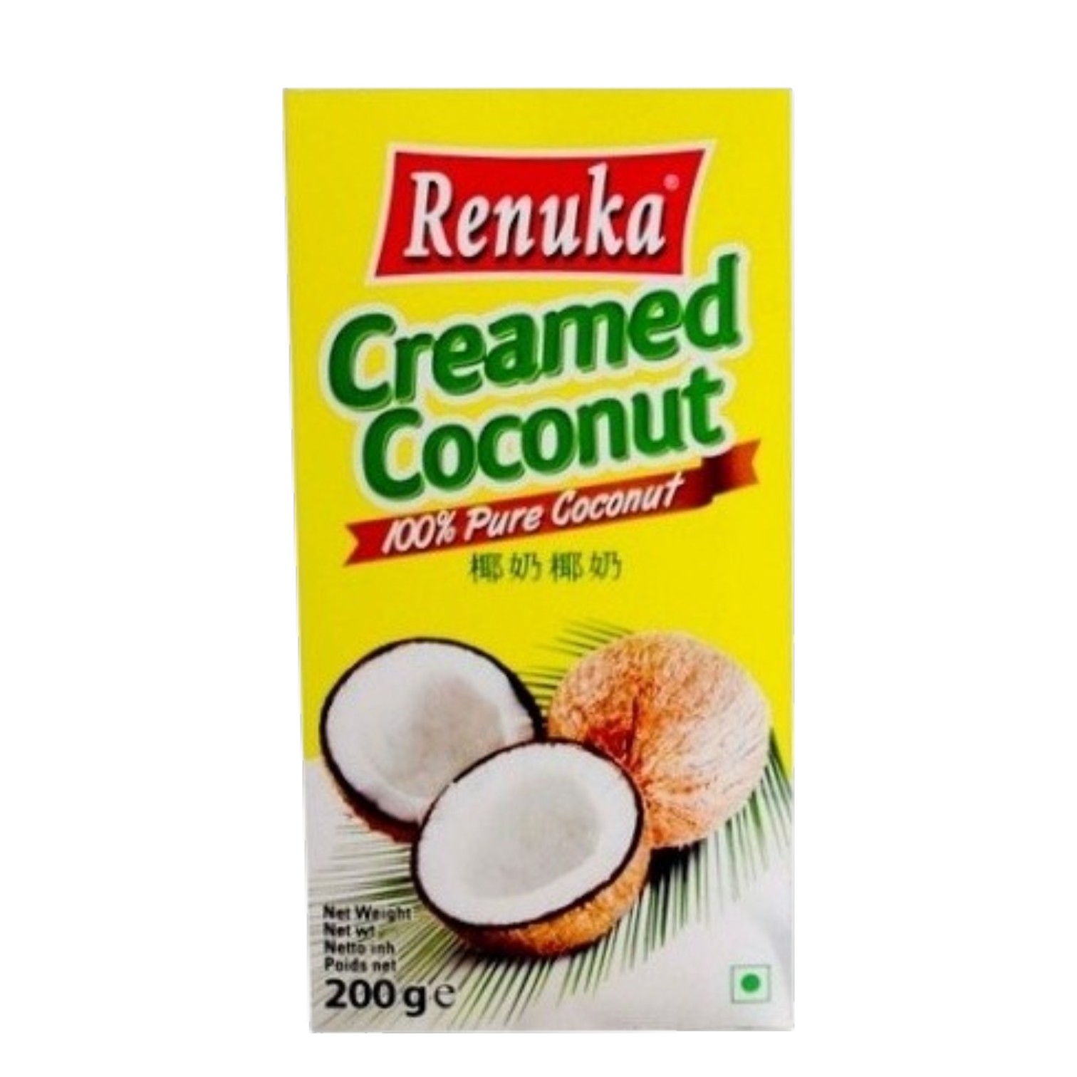 Krem kokosowy w bloku 200g Renuka