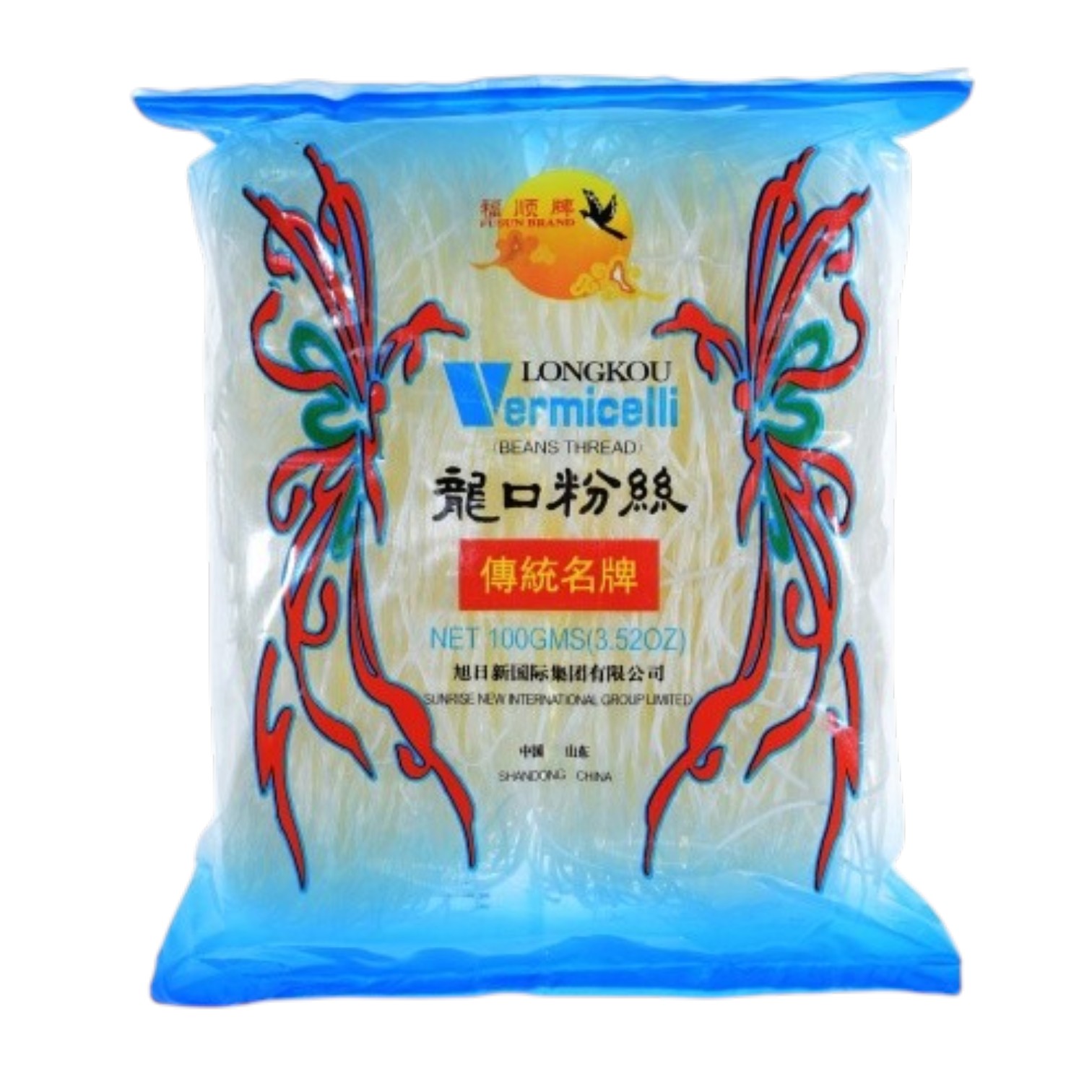 Makaron Vermicelli sojowy 100g Longkou