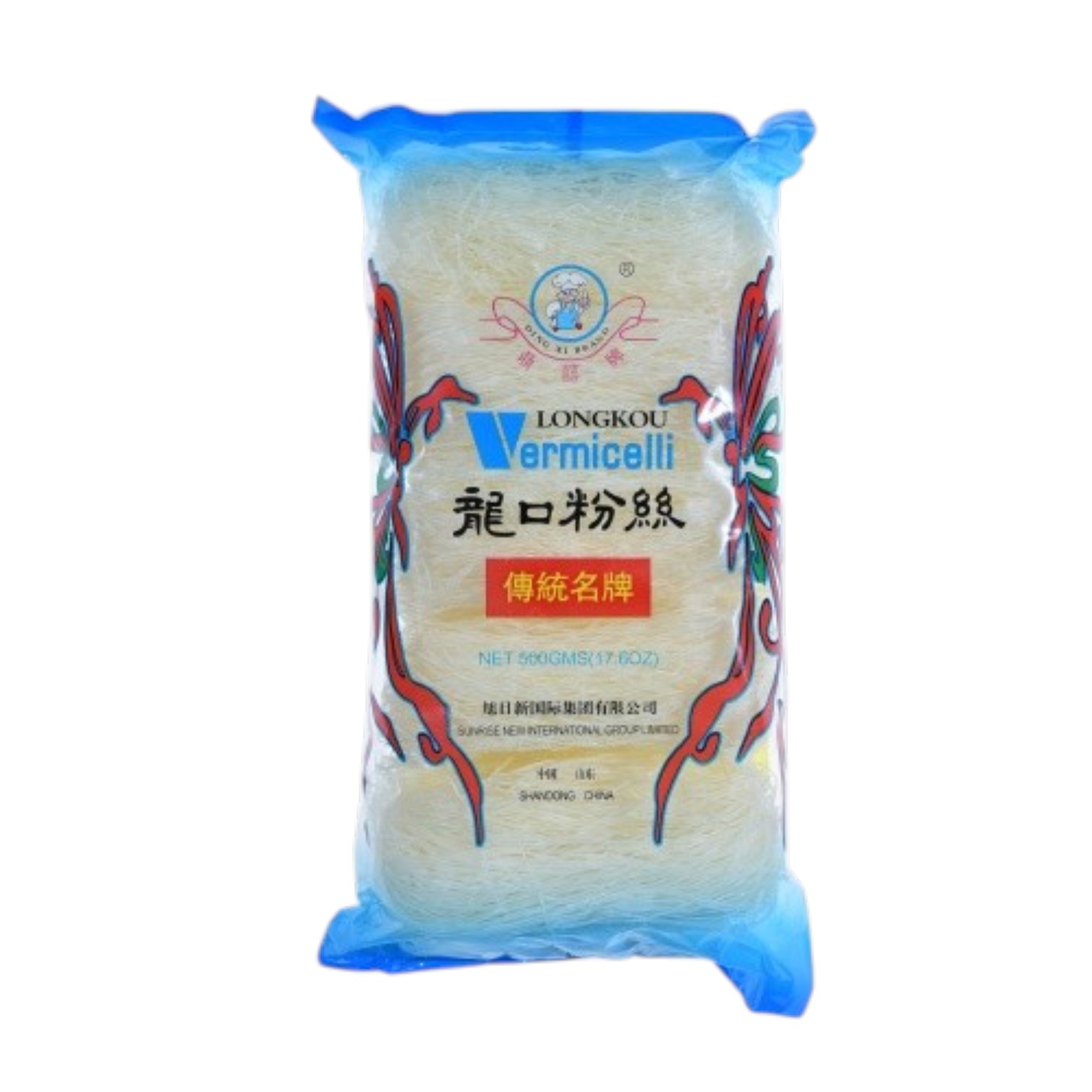 Makaron Vermicelli sojowy porcjowany 500g Ding Xi Brand