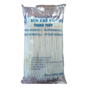 Makaron ryżowy nitki 1 mm Bun Kho 500g