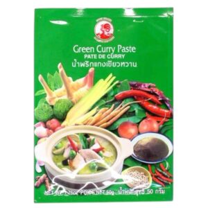 Pasta curry zielona 50g Cock