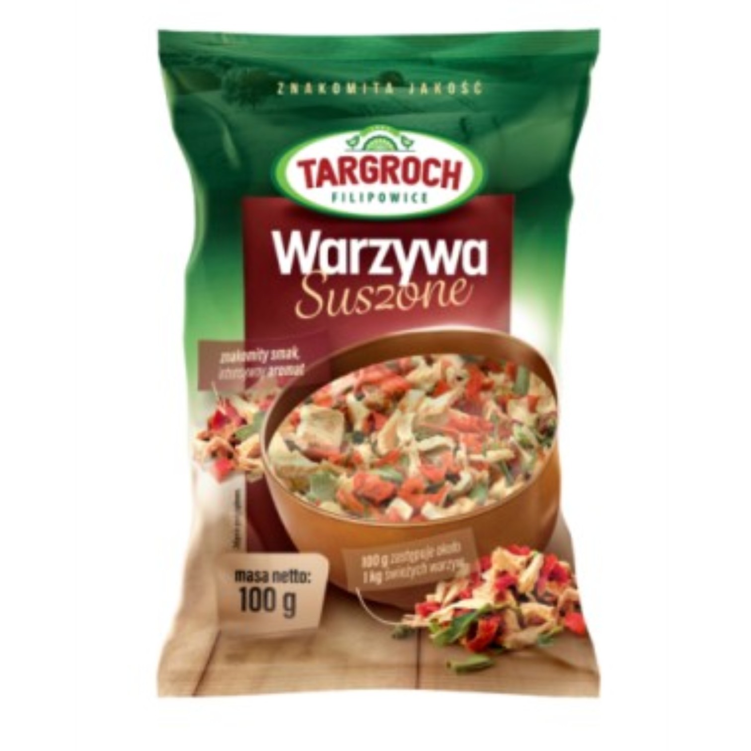 Warzywa suszone 100g Targroch