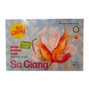 Chipsy krewetkowe do smażenia Sa Giang 200g 