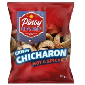 Chrupki skórki wieprzowe Chicharon o smaku chili 50g 
