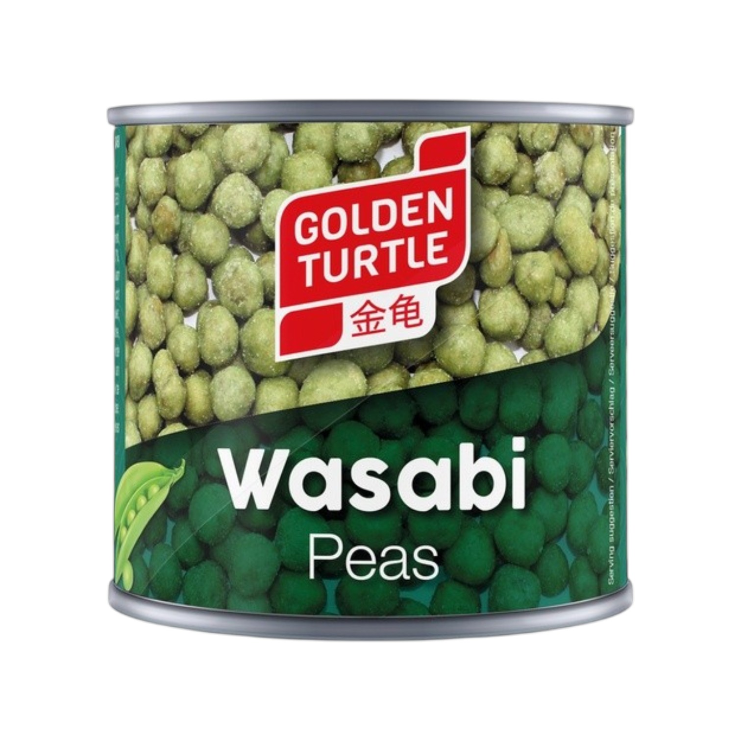 Groszek zielony z wasabi 140g Golden Turtle