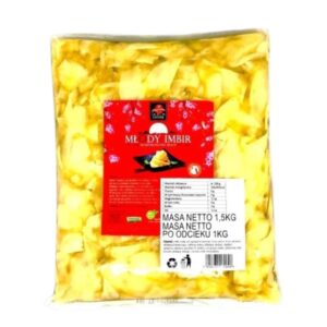 Imbir biały marynowany do sushi 1,5 kg