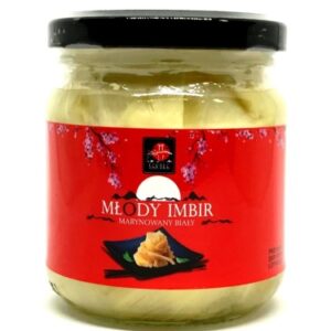 Imbir marynowany biały do sushi Sakura 190 g 