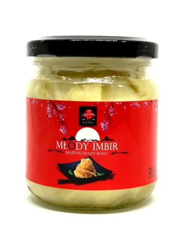 Imbir marynowany biały do sushi Sakura 190 g
