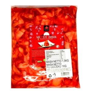 Imbir różowy marynowany do sushi 1,5 kg
