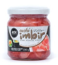 Imbir różowy marynowany do sushi 190 g 