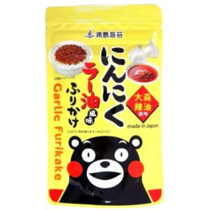 Japońska przyprawa Furikake. Posypka do ryżu o smaku czosnkowym z sezamem i chili 45g