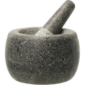 Moździerz kamienny granitowy wysoki 14cm