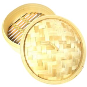 Parowar bambusowy okrągły 20 cm 1 poziom