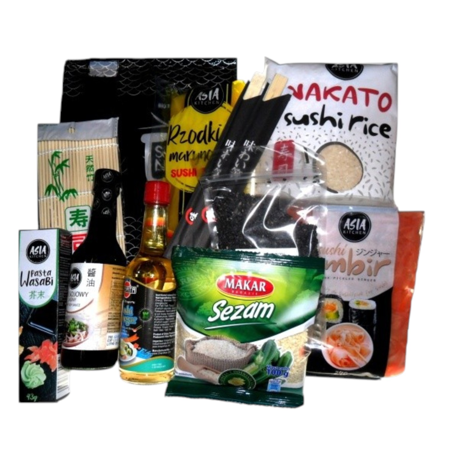 Zestaw do samodzielnego przygotowania sushi