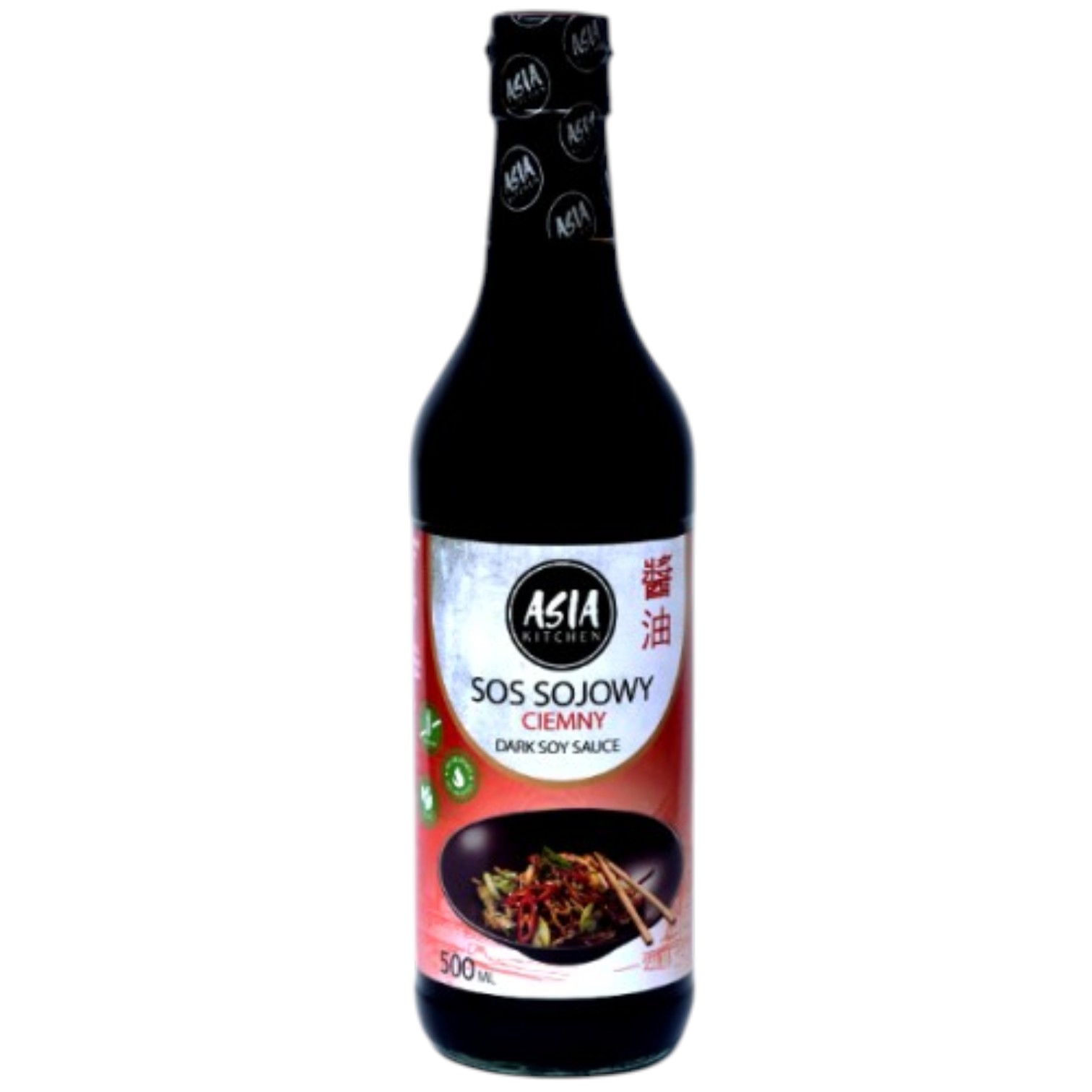 Sos sojowy ciemny 500ml Asia KItchen